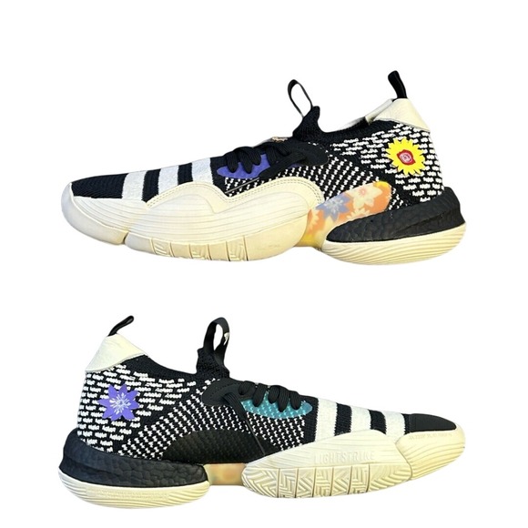 Adidas Trae Young 2 Flower Basketball Shoes Sneakers -IG2590 - Men's‎ Size 8